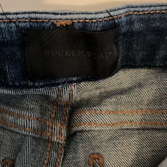 buckle black flare jeans - Picture 5 of 7